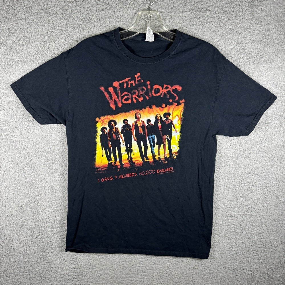 The Warriors Movie 2011 Promo Graphic T-Shirt Medium Black Paramount Pictures‎